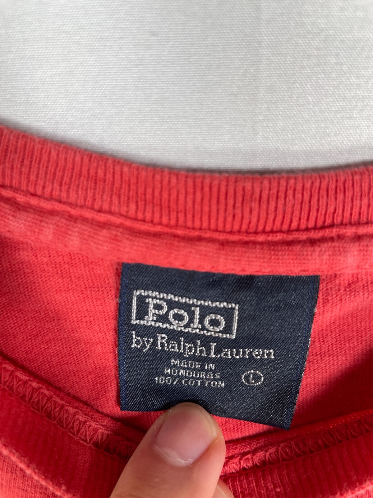 Camicia Ralph Lauren vintage uomo grande arancione blu pony leggera estiva manica lunga