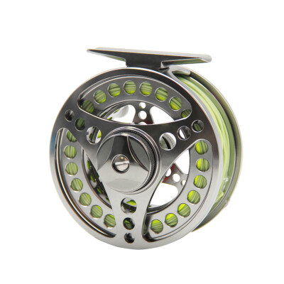 cnc machined fly reels CNC Machined Fly Reel With Line Combo 3/4 5/6 7/8 9/10WT Fly Fishing Reel