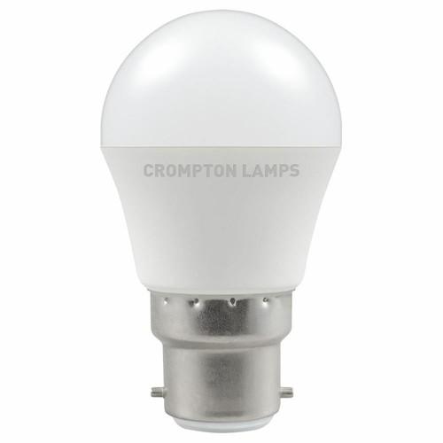 x2 LED dimmbare runde Golf Glühbirne 5W B22 E14 E27 Crompton - Bild 2 von 5