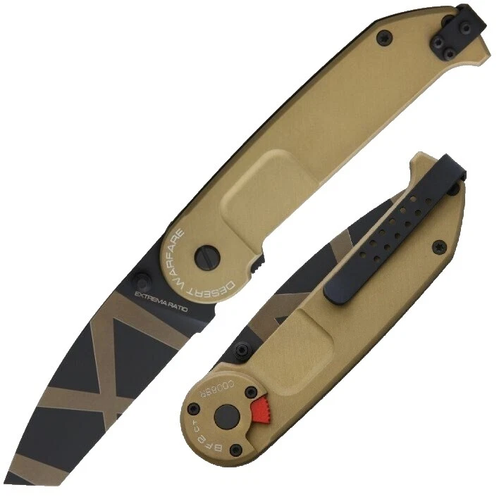 Extrema Ratio lâmina de aço inoxidável com alça de aço inoxidável moderno canivetes industrializados colecionáveis