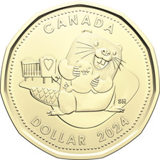 2024 CANADA $1 ONE DOLLAR - ''NEW ?? BABY '' - BU - LOONIE -