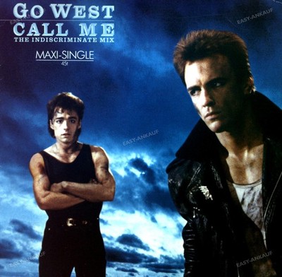 Go West - Call Me (The Indiscriminate Mix) Maxi (VG+/VG) '.