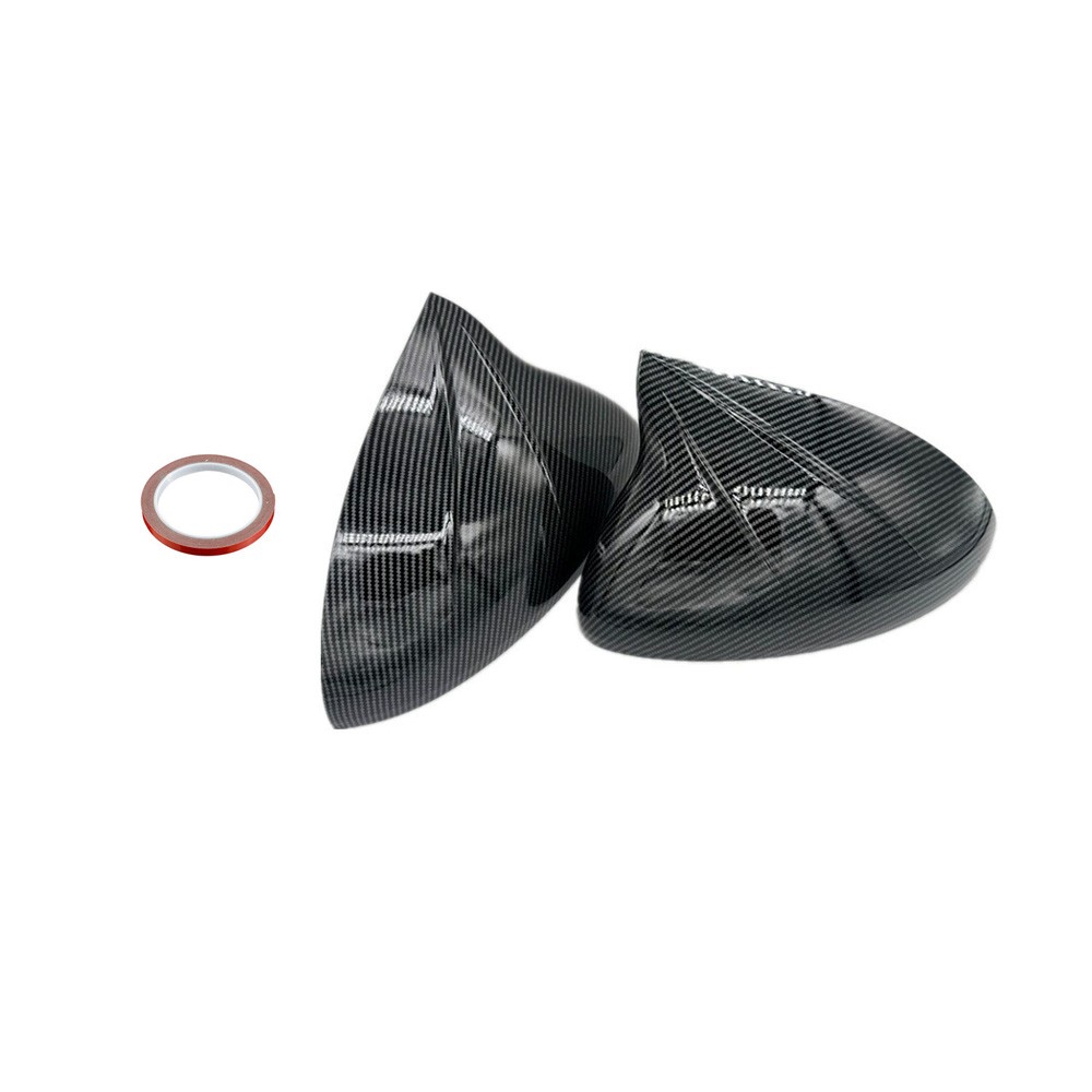 Add-on Mirror Cover Trim Carbon Fiber For Porsche Cayenne 958 2011-2014