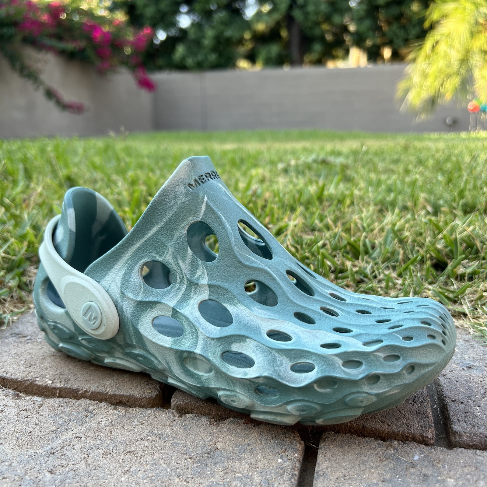 Scarpe Merrell Hydro Moc bambino taglia 3 zoccoli sandalo acqua slip on leggere outdoor