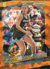 2025 Panini Prizm WNBA - Maddy Westbeld #138 Orange Ice Prizm (RC)