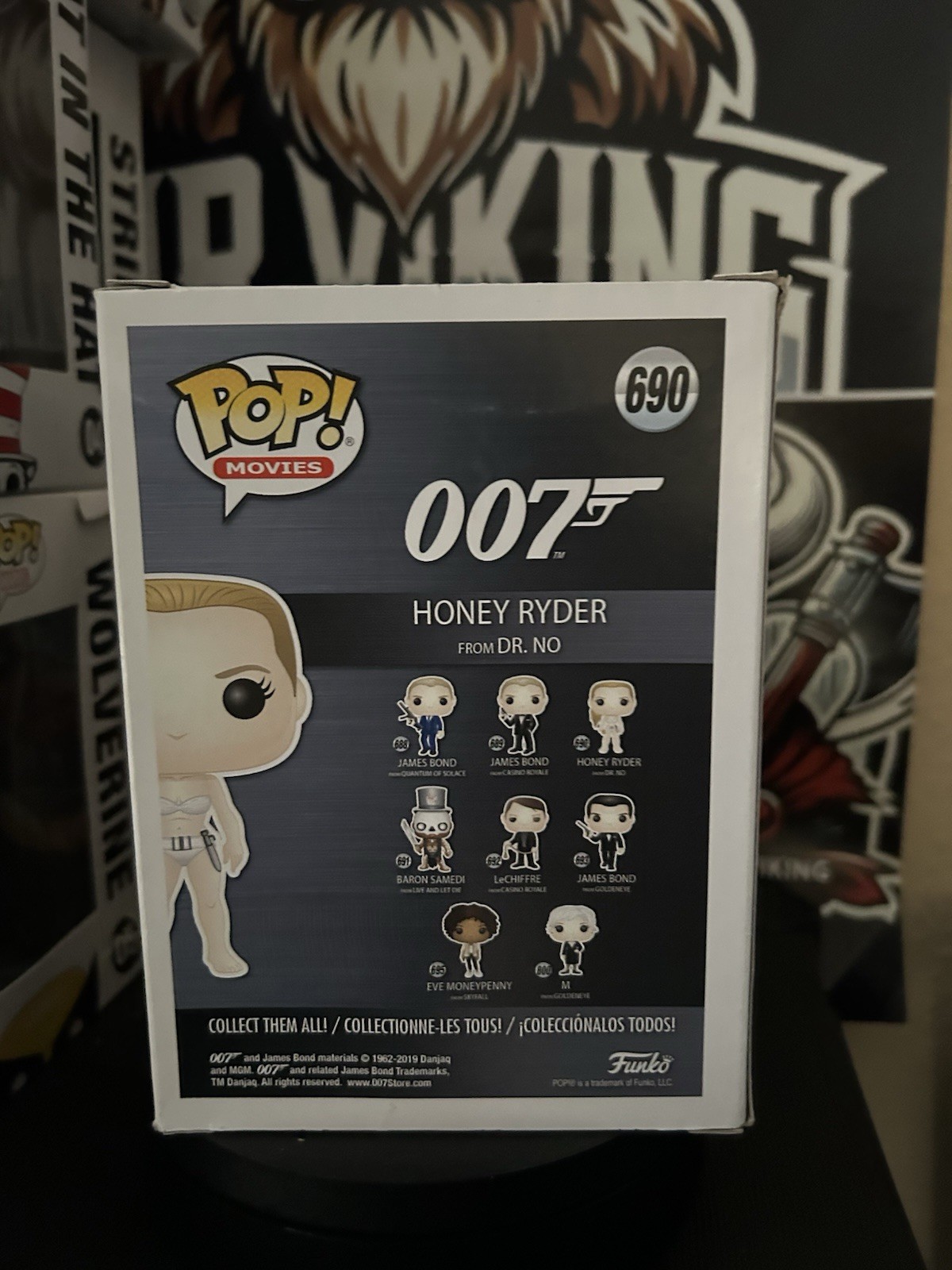 Honey Ryder From Dr. No - Official 007 Funko Pop Vinyl Figure #690 image 3