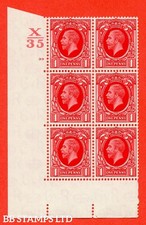 SG. 440 N50 1d. Scarlet.. A superb unmounted mint " Control X35 cylinder  B53897