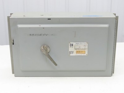 GE THPS365 Fusible Panelboard Disconnect Switch QMR 400A 600V 3 Pole