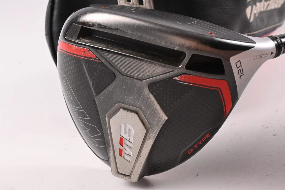 Taylormade M6 D-Type Driver / 12 Degree / Regular Flex Fujikura Atmos Orange 5 - Image 2 of 4