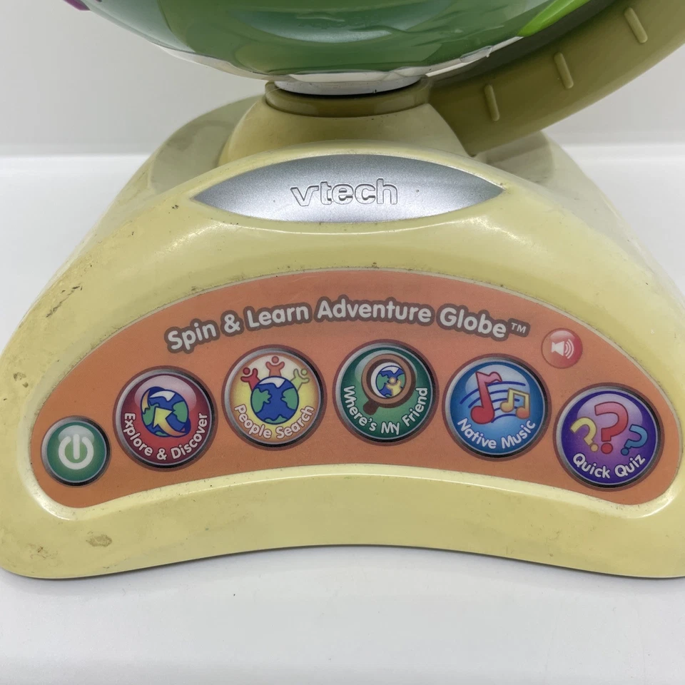 VTech Spin & Learn Adventure Globe #1261 - 11.5” - Image 3 of 4