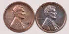 Two Early AU/BU Better Date Lincoln Cents, 1925-S and 1926-D, Start 99c No Res!