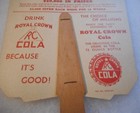 #2, NICE RARE 1945 Royal Crown Cola Hand Ad Fan $50,000 CONTEST Fayetteville NC — photo 7