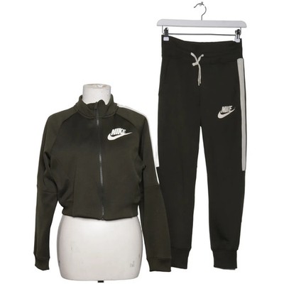 Nike, Trainingsanzug Set, Größe: S, Baumwolle/Elasthan/Polyester, Grün #xTg