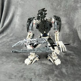 Lego Bionicle Warriors Takanuva #8699 No Box 95% Complete **Missing One Cannon**