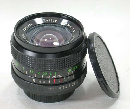 Vivitar 28mm F2 Wide Angle Manual Focus Lens Pentax Screw/M42 Fit No. 22815561