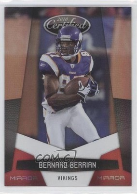 2010 Certified Mirror Red 3/250 Bernard Berrian #83 z6b
