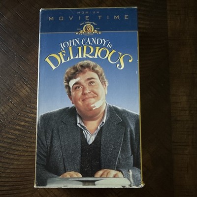 Delirious VHS NTSC PG Comedy 1991 John Candy MGM/UA Movie Time