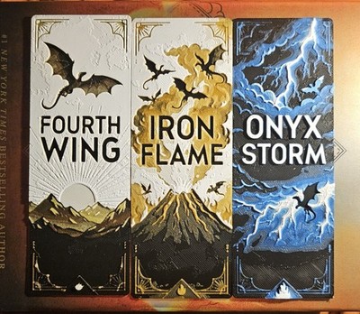 The Empyrean Series: Fourth Wing, Iron Flame & Onyx Storm BOOKMARKS