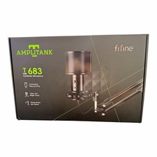 USB Gaming Streaming Microphone Kit for PC Computer Condenser Mic Set with A...