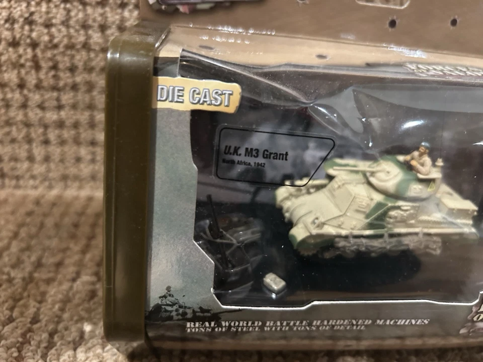 Unimax Forces of Valor 1:72 UK M3 Grant, N. Africa 1942, No. 95011 - Image 2 of 4