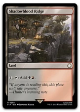 Shadowblood Ridge #288 (NM) Fallout PIP Magic MTG