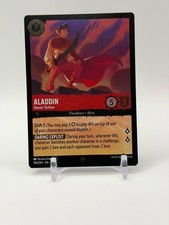 Aladdin - Heroic Outlaw 104/204 The First Chapter Lorcana Cold Foil NM