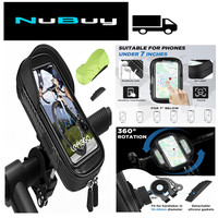 Wasserdicht Fahrrad Handyhalterung 360 Drehbar Lenkertasche