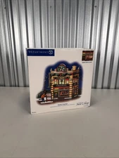 NEW Dept 56 Sharky's Pool Hall Tournament Snow Village Accessory Rare! SEALED
