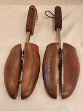 Vtg Travel Tree Shoe Keeper Rochester Shoe Tree Co Gene Sz 5 Mens 10.5-12 Set