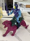 Vintage He-Man Original 1981-82 Skeletor  & Panthor MOTU Action Figures!!!!
