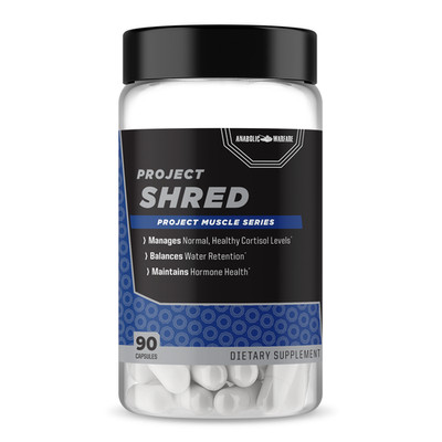 ANABOLIC WARFARE PROJECT SHRED Water Retention Hormone Health Normal Cortisol