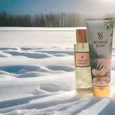 VIBRANT BREEZE Fragrance Lotion and Mist Set 8 oz   Victoria's Secret New