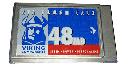 Cisco 16-2116-01 Viking VK481ABMT32-CS01 48MB ATA Flash Memory Storage PC Card
