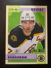 2022-23 O-Pee-Chee Patrice Bergeron All-Star Retro Blank Back SSP (NNO)