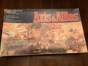 Axis and Allies 1980's Boardgame