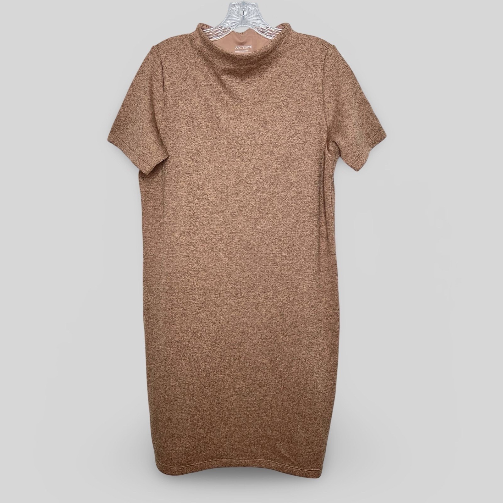 Arc'teryx Laina Abito Juta Erica Marrone Manica Corta Strato Taglia S