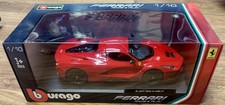 Burago 1/18 Scale Diecast Ferrari LaFerrari Red Supercar (Boxed) 18-16001R