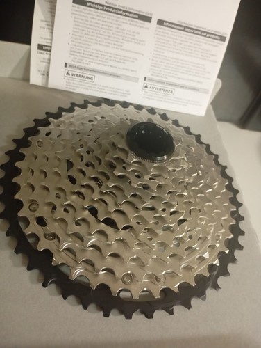 Cassetta MTB 12 Vel Per Corpetto Microspline 12 Vel 10-45 Shimano Slx Cs-m7100 - Foto 2 di 12