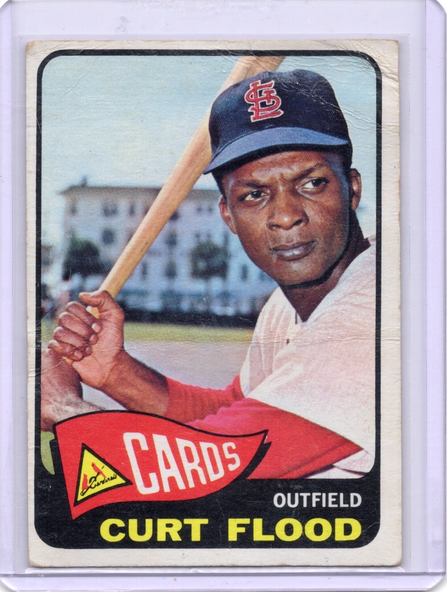 1965 Topps #415 Curt Flood