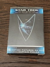 STAR TREK: THE NEXT GENERATION MOTION PICTURE COLLECTION - DVD, 2009 - NEW