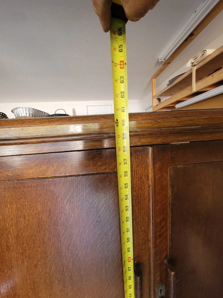 Old Armoire In Good Condition Vintage - Image 3 of 4