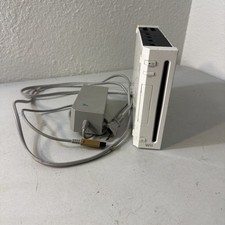 Nintendo Wii White RVL - 001 (USA) Console and Power Cord Only Turns On