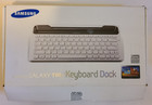 Samsung Keyboard Dock For Galaxy Tab 10.1White Model in box with manuel