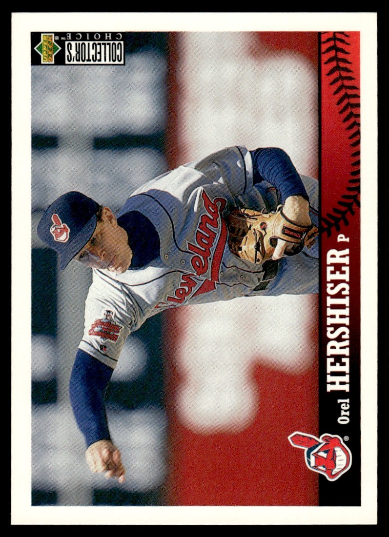 1997 Collector's Choice Orel Hershiser Cleveland Indians #88
