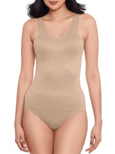 Miraclesuit Shapewear Extra Firm Back Sculpting Camisole, Beige, Size XL 0181