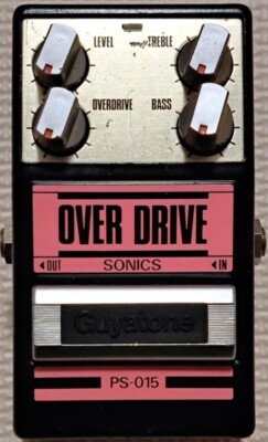 ギター Guyatone Over Drive Sonics PS-015 Guyatone PS-015 Over Drive Sonics | Japan Vintage Overdrive
