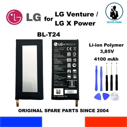 BATTERIE ORIGINE BL-T24 LG X VENTURE X POWER SERIES KF220 M710DS US701 LS755 OEM - Photo 9/9