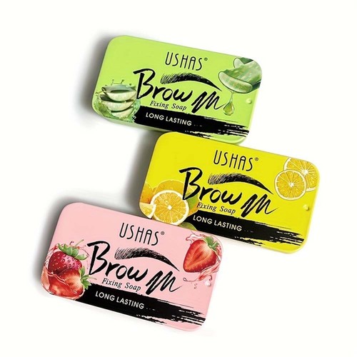 Gel para cejas cera modelador jabón de peinado maquillaje de cejas de larga duración con cepillo - Imagen 11 de 15