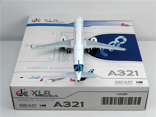 JC Wings for Airbus A321neo XLR F-WXLR Flying Xtra Long Range 1/400 Plane Model - Picture 10 of 10