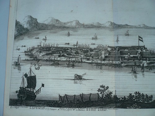 La ville et le chateau de Zelandia dans l ile de Tayovan. Anno 1680 [Nieuhof, Jo - Picture 2 of 5